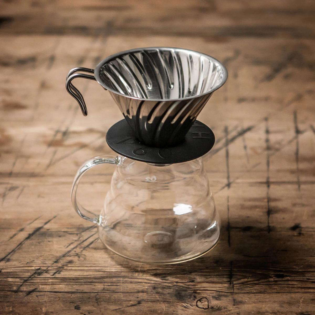 Hario V60 - Metal - Steel