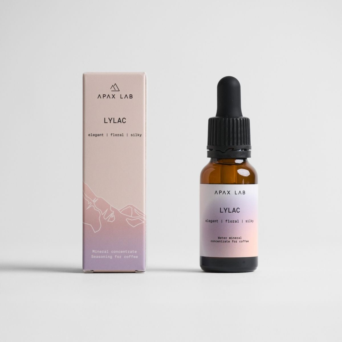 Apax Lab Mineral droplets, lylac.