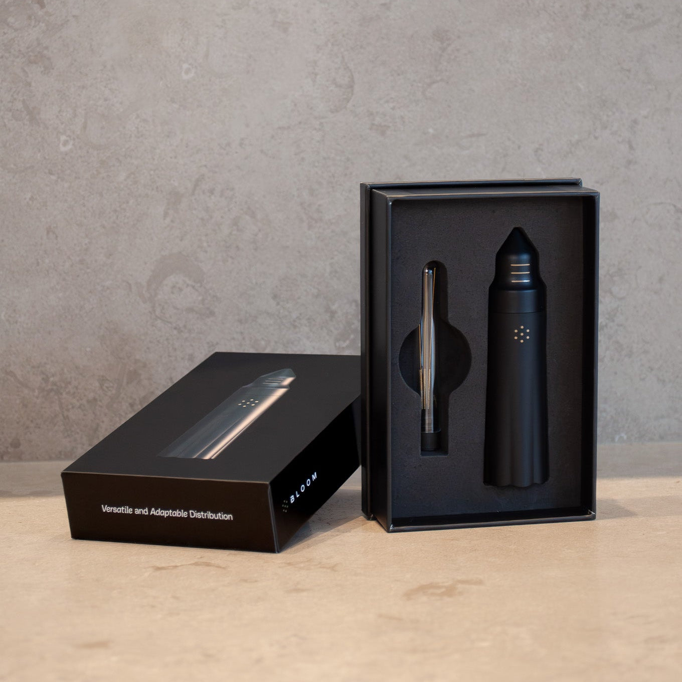 Bloom by Nucelus Coffee Tools in the box