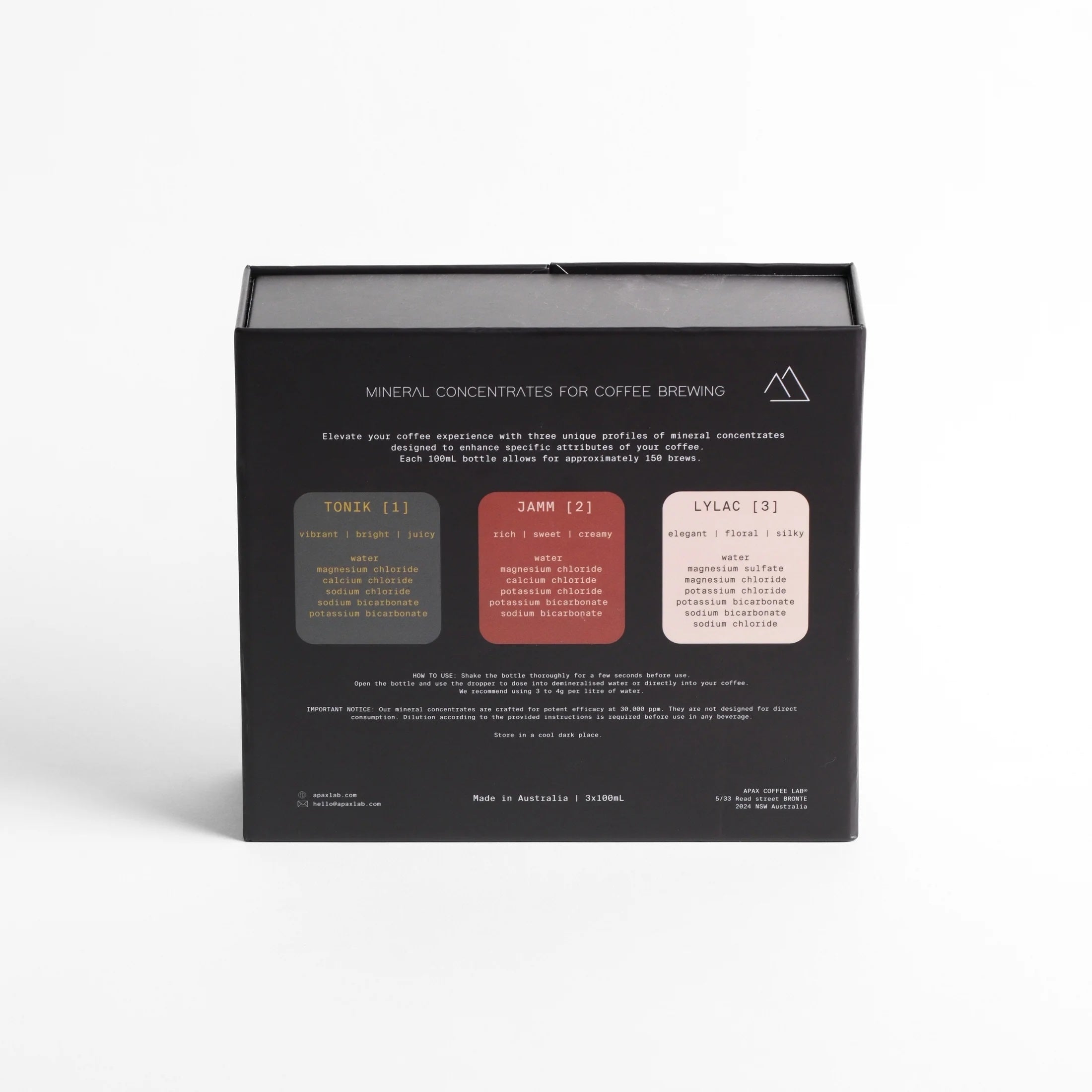 Apax Lab Mineral Concentrates - Box Set