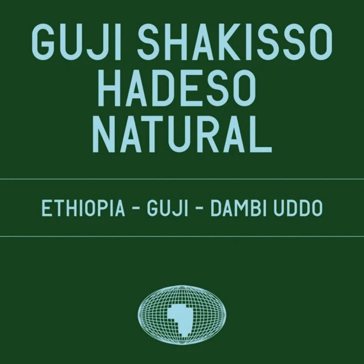 Ethiopia "Guji Shakisso" Natural JARC + Local Landraces - Daturra