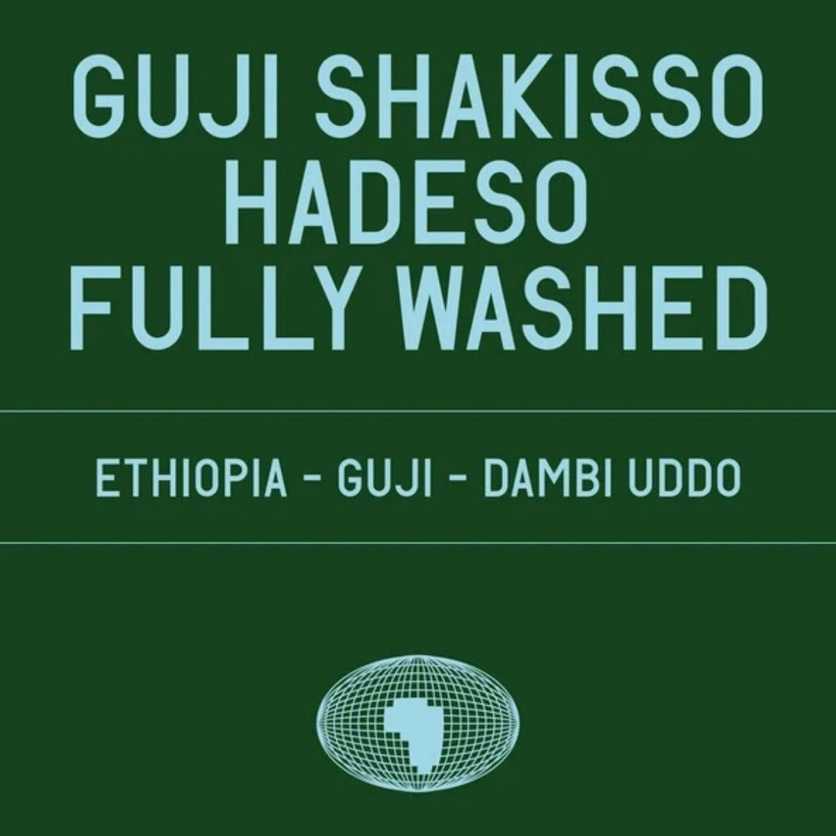 Ethiopia "Guji Shakisso" Fully Washed JARC + Local Landraces - Daturra