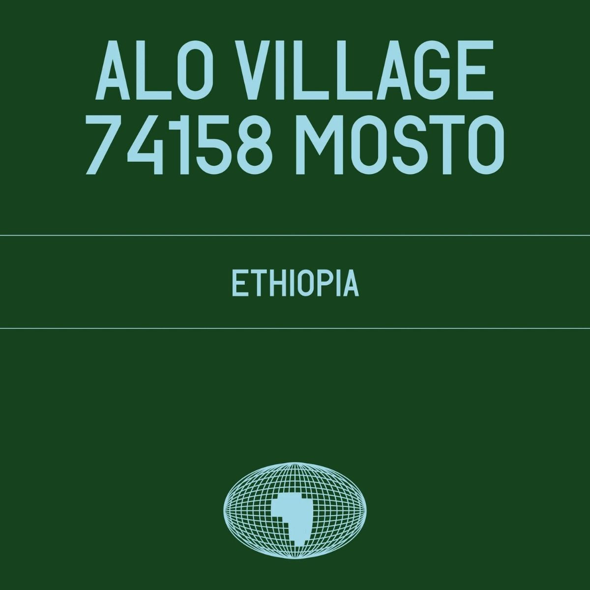 Ethiopia "Alo Village" Mosta - Datura