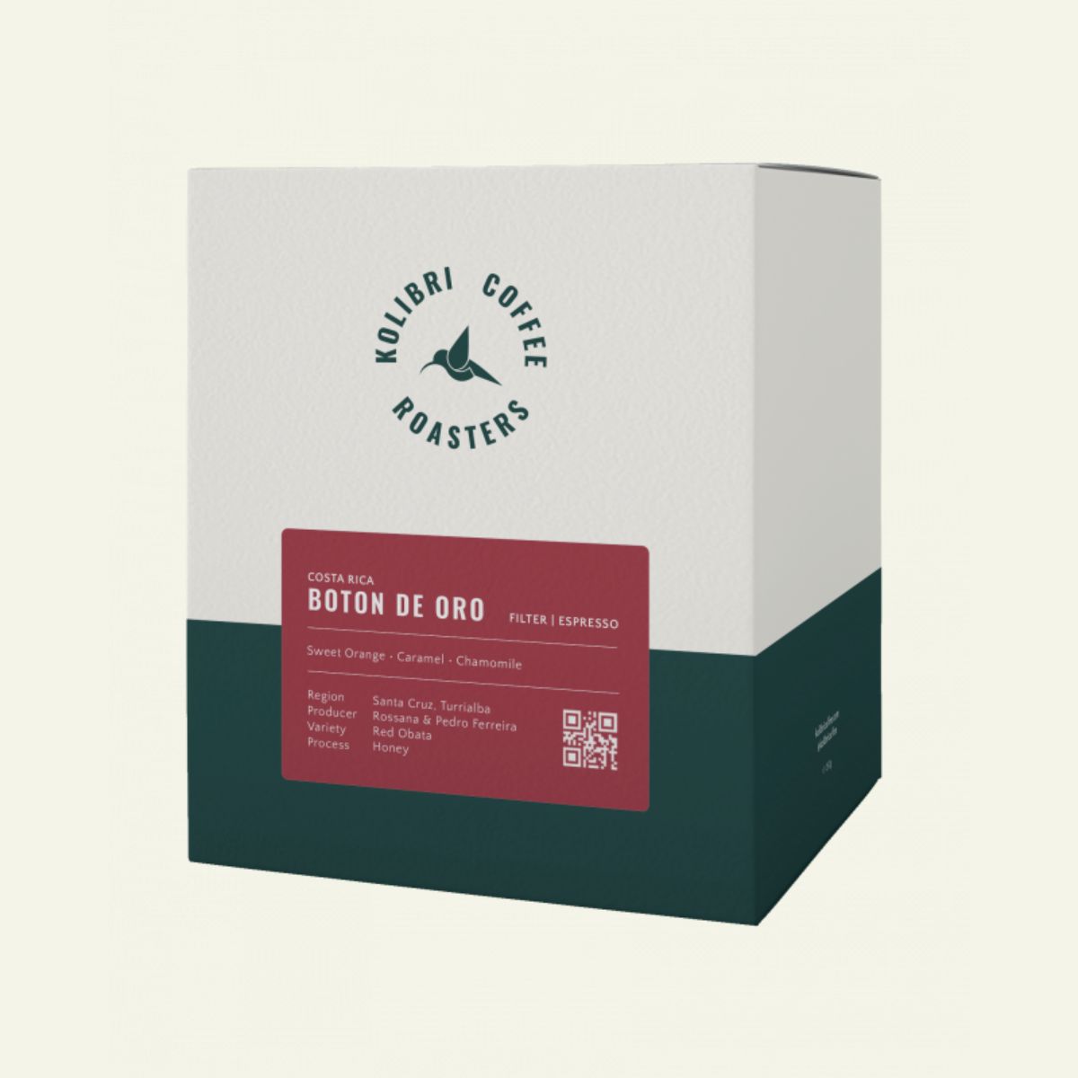 Costa Rica "Boton de Oro" Honey Mileno - Kolibri