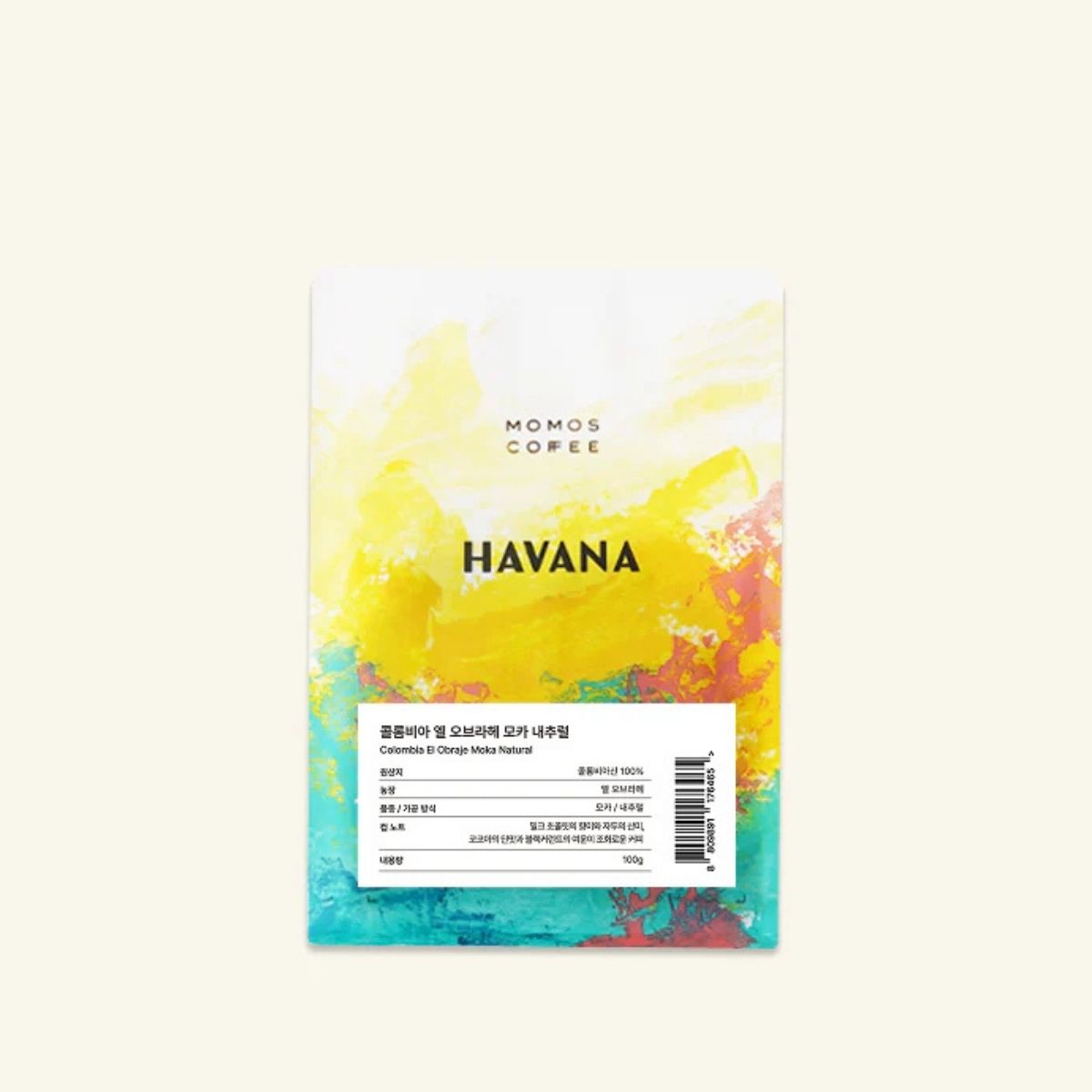 Colombia "El Obraje" Natural Mokka - Momos Coffee