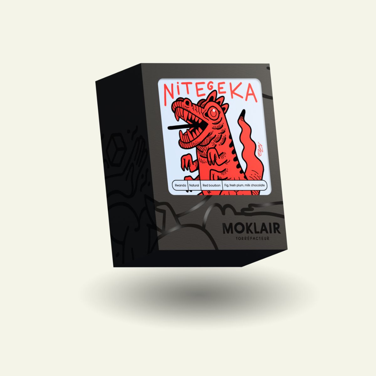 Rwanda "Nitigeka" Natural Red Bourbon - Moklair