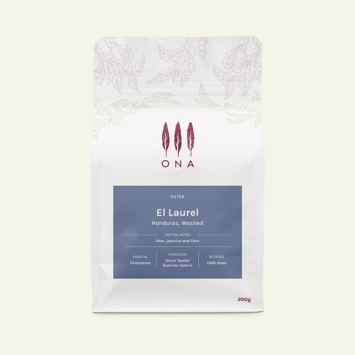 Honduras "El Laurel" Washed Parainema - Ona