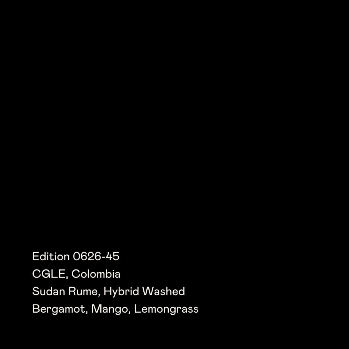 ★ Colombia "CGLE" Hybrid Washed Sudan Rume - Special Guests Coffee Roasters