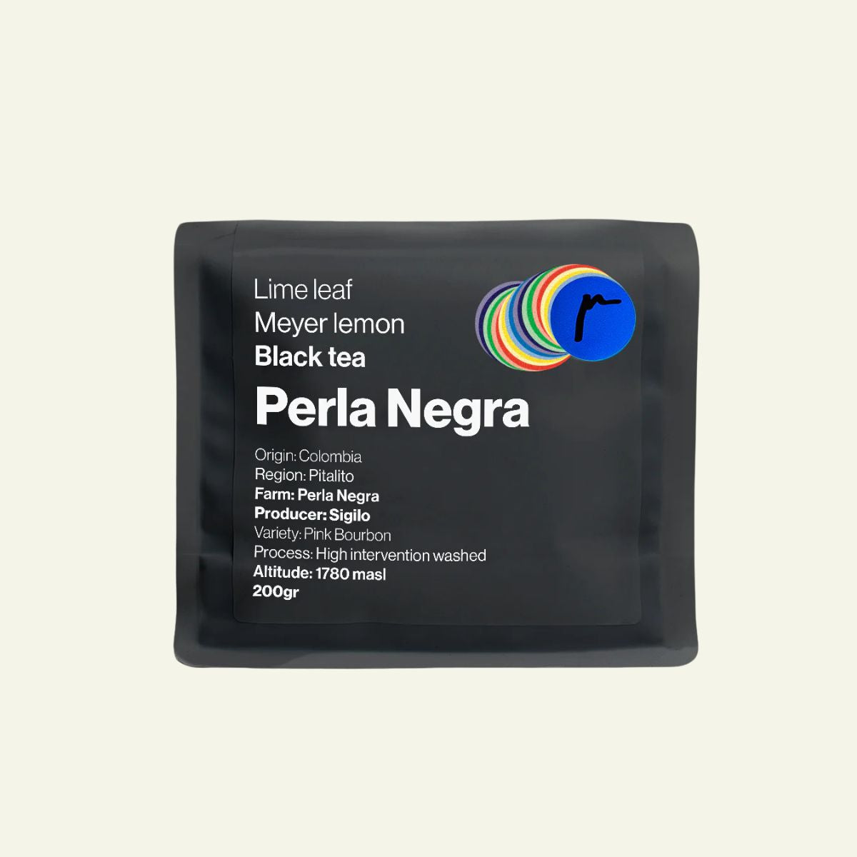 Colombia "Perla Negra" High Intervention Washed Pink Bourbon - Replica