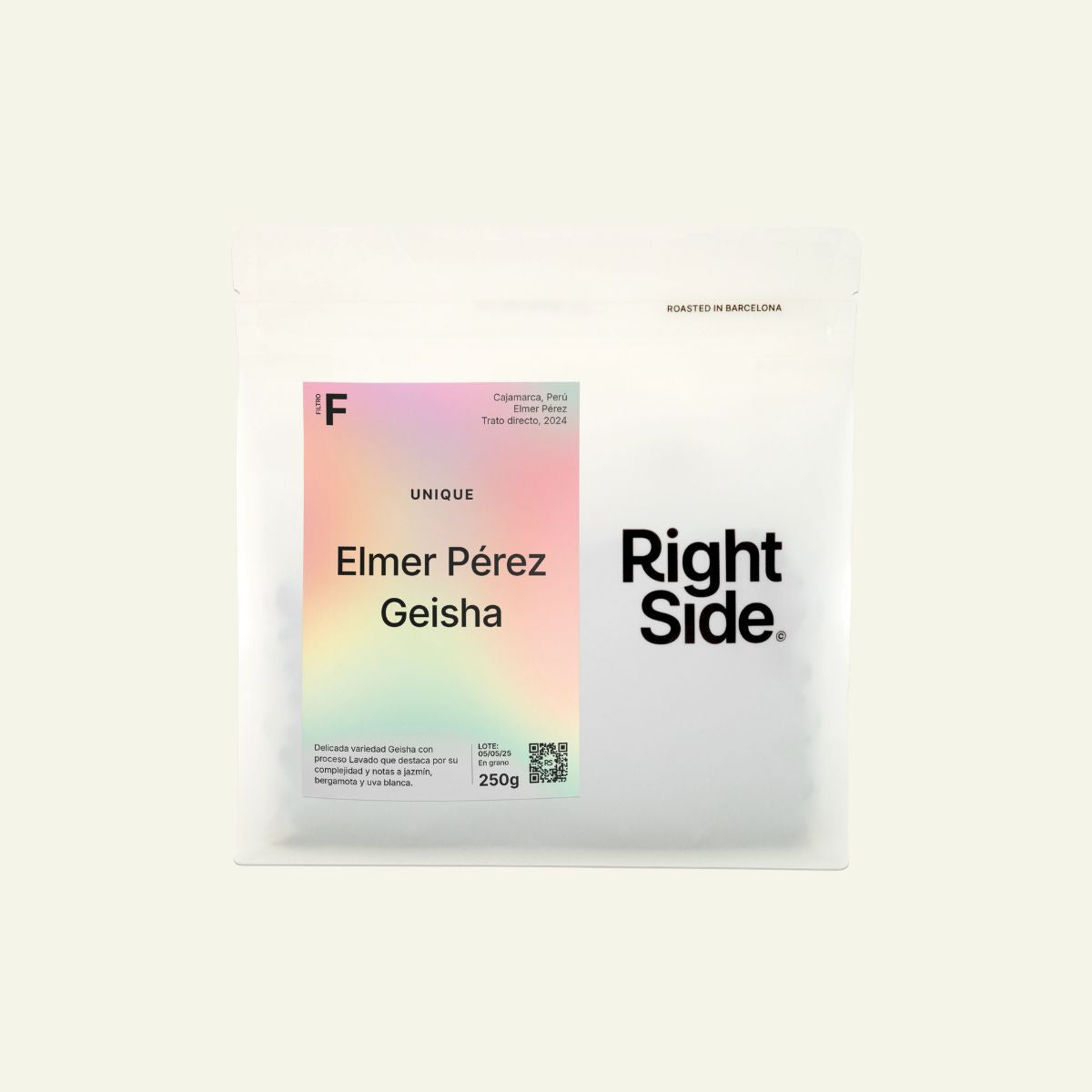 Peru "Elmer Perez" Gesha - Right Side