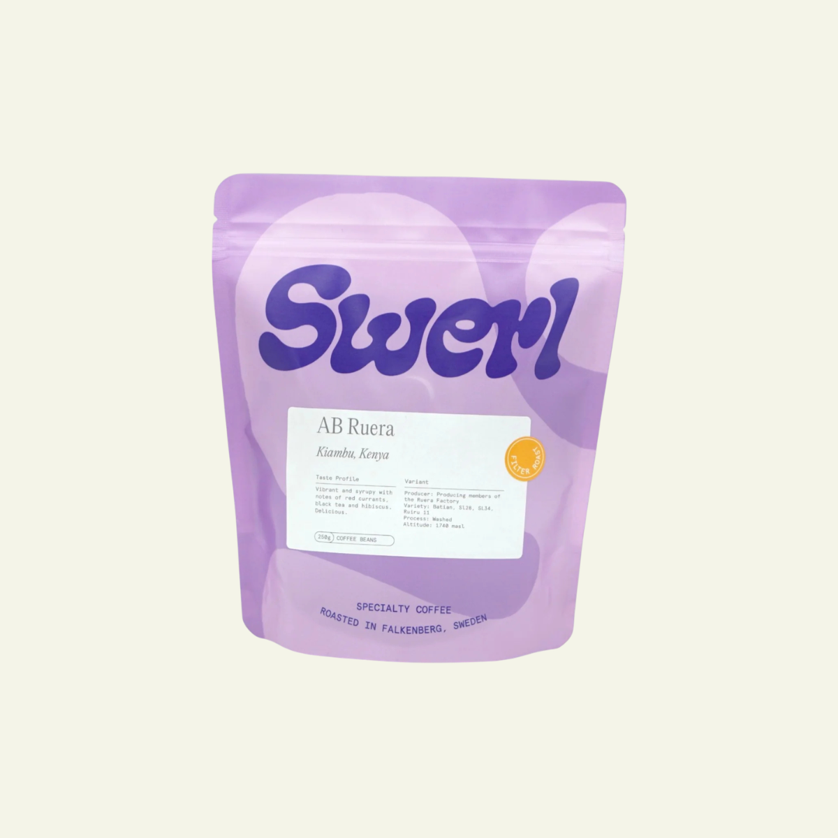 Kenya "AB Ruera" Washed Batian + SL28 + SL34 + Ruiru 11 - Swerl