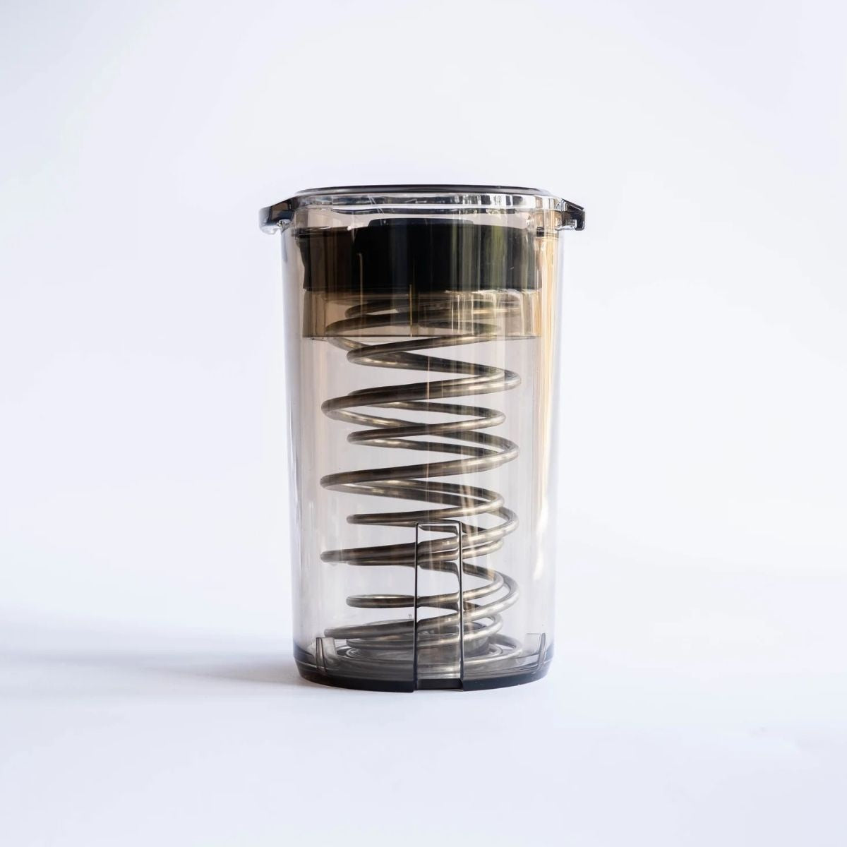 Spring Clean Weber Workshops Espresso Cleaner container with spiral design for efficient cleaning.