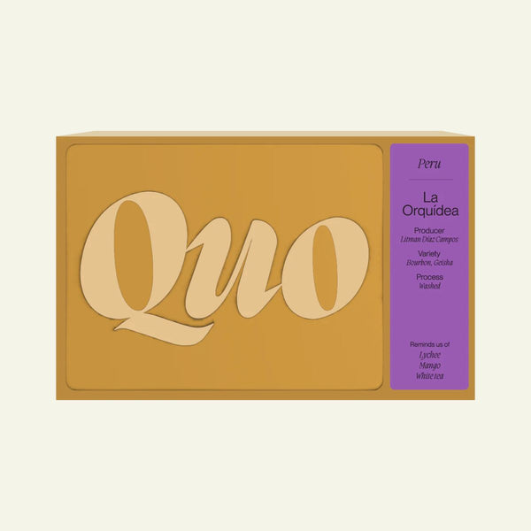 QUO - Peru La Orquidea Bourbon+Gesha