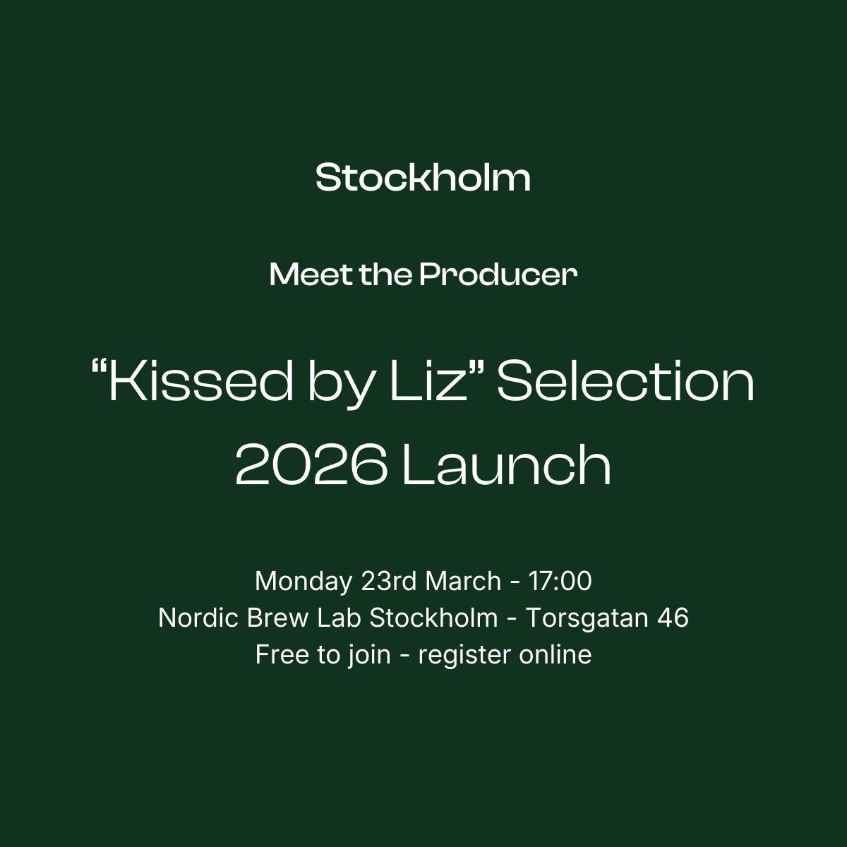 Meet the Producer: Liz Escobar | Stockholm