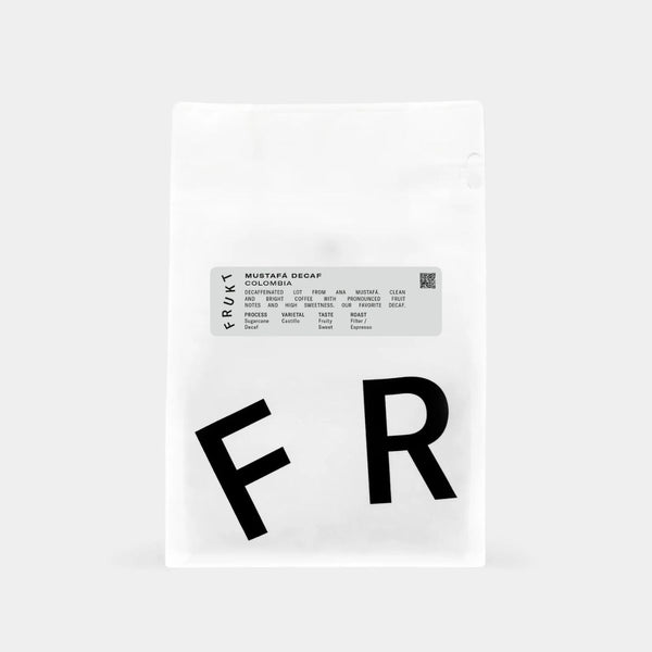 Frukt Coffee - Mustafa EA Decaf Castillo