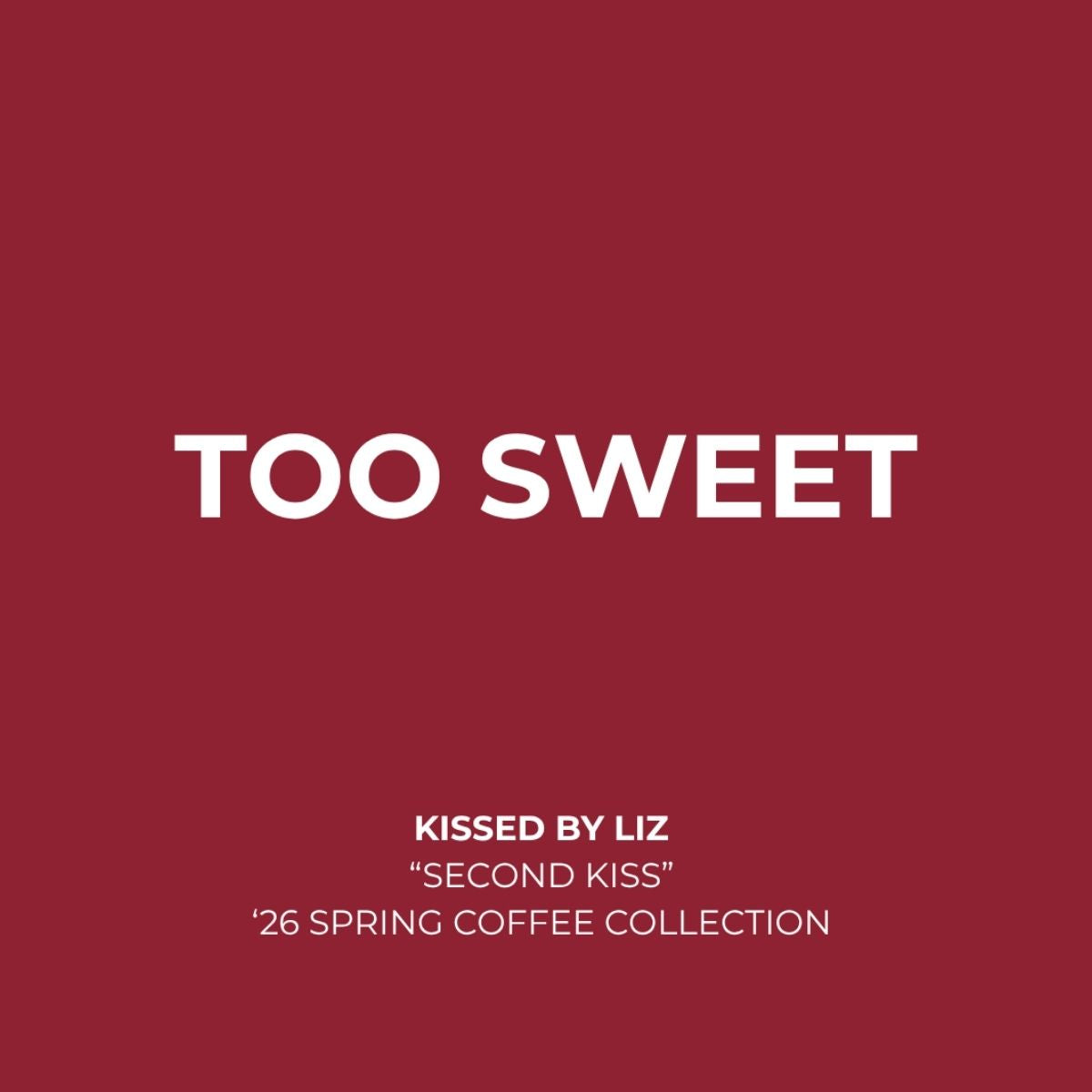 ★ Colombia "Too Sweet" Double Anaerobic Washed Pink Bourbon - Kissed By Liz
