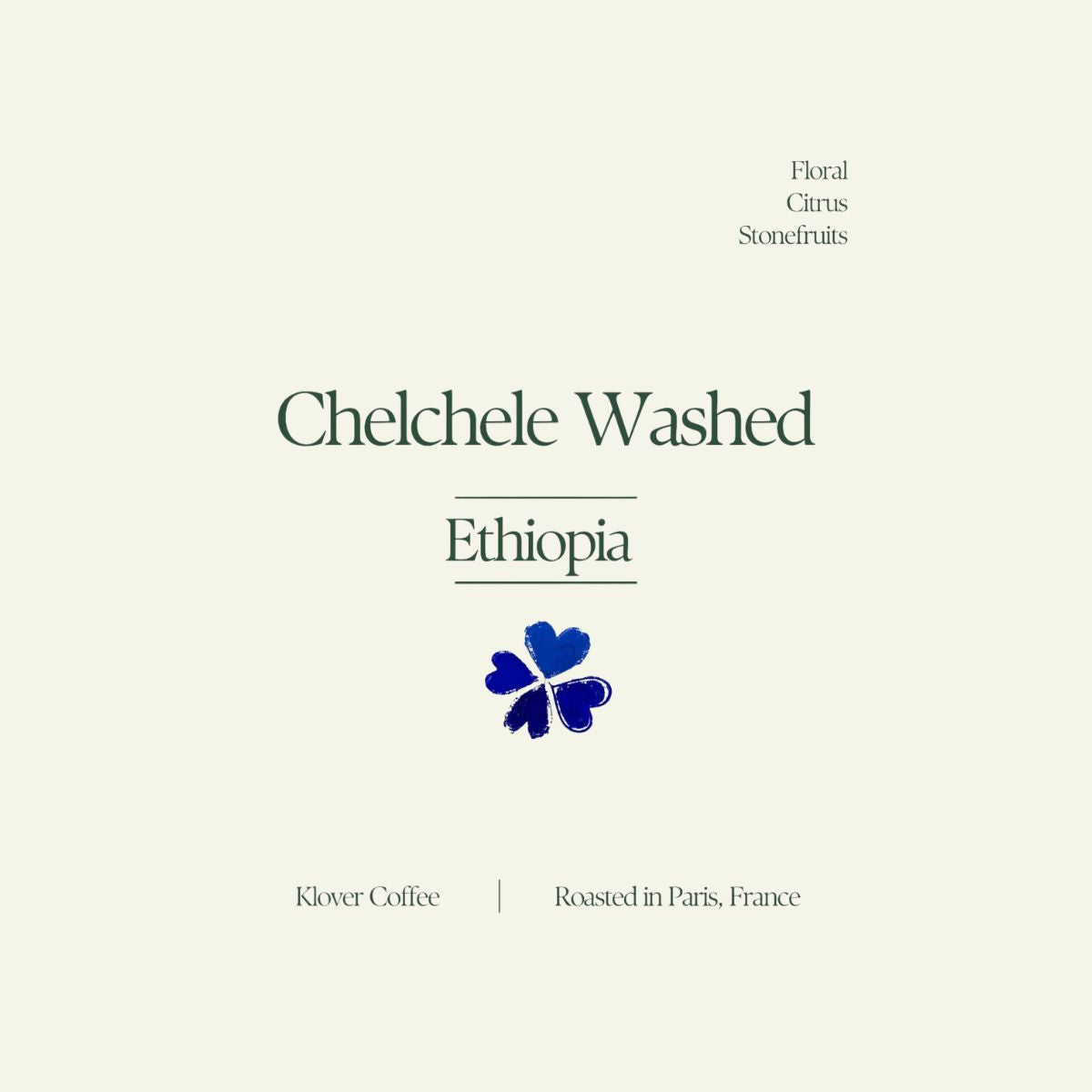 Ethiopia "Chelchele" Washed Heirloom - Klover