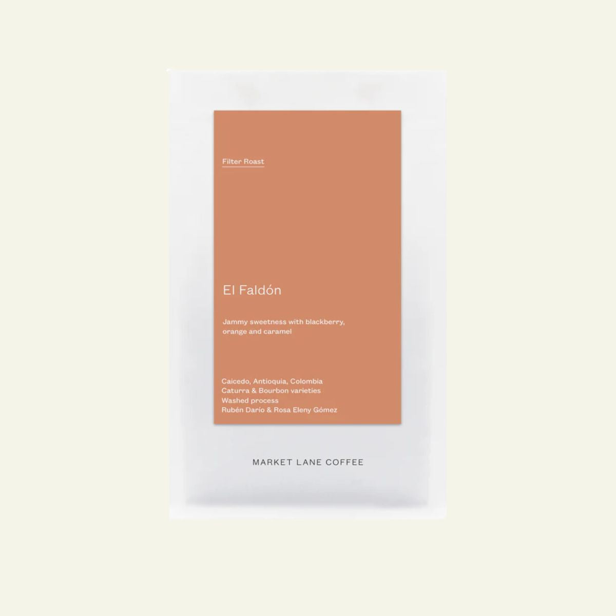 Colombia "El Faldón" Washed Caturra + Bourbon - Market Lane
