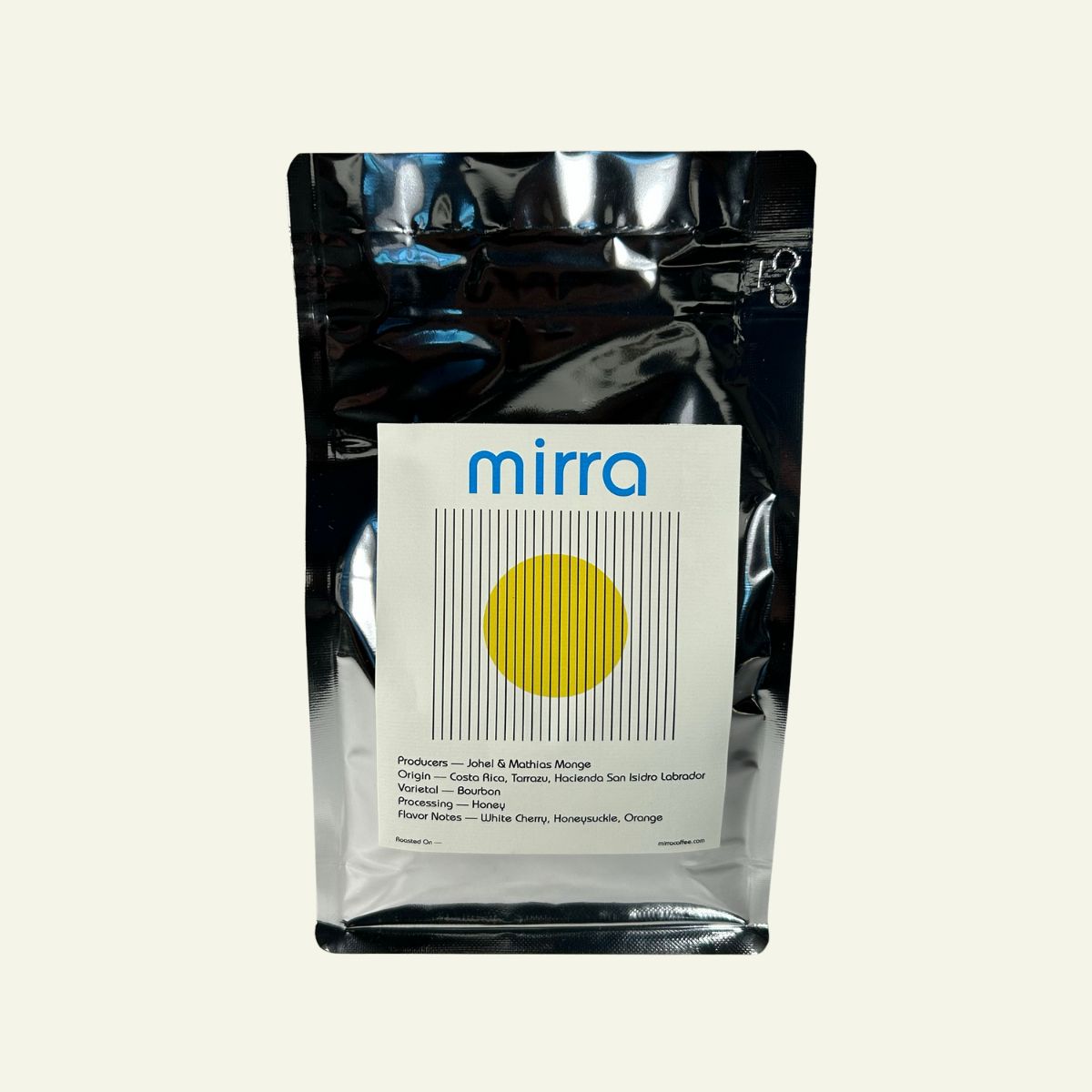 Costa Rica "Johel & Mathias Monge" Honey Bourbon - Mirra