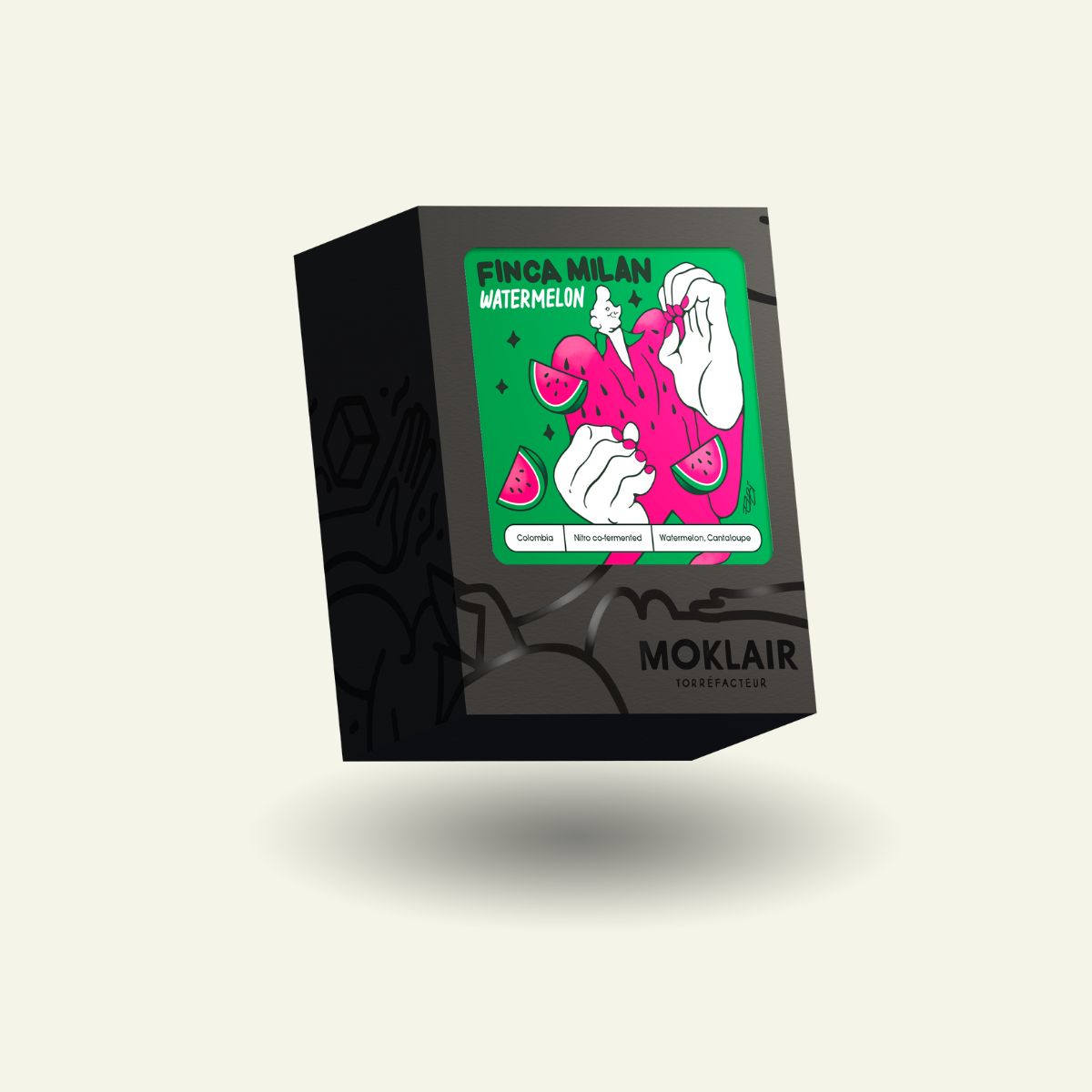 ★ Colombia "Finca Milan Watermelon" Co Fermented Nitrogen Caturra - Moklair