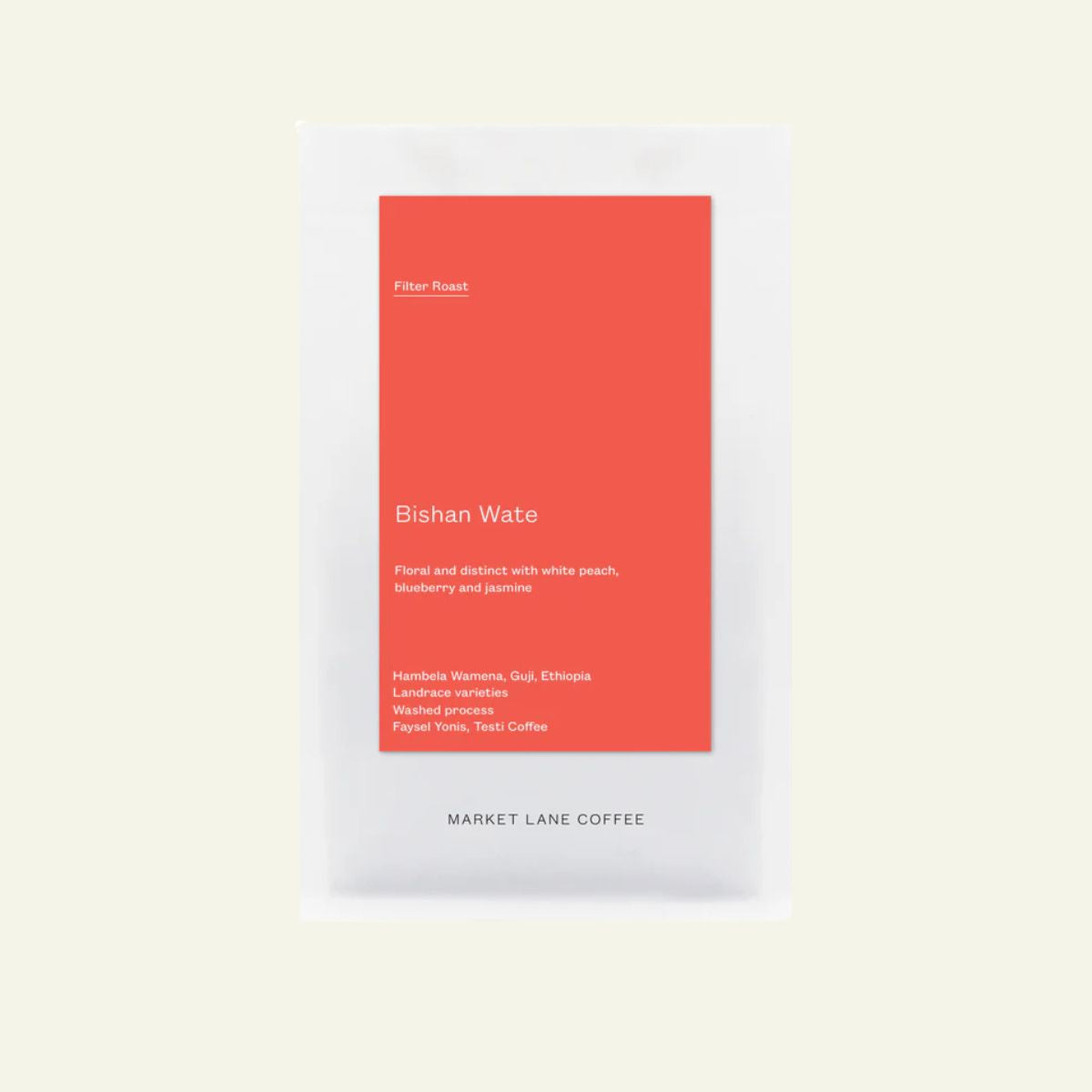 Ethiopia "Bishan Wate" Washed Landrace - Market Lane