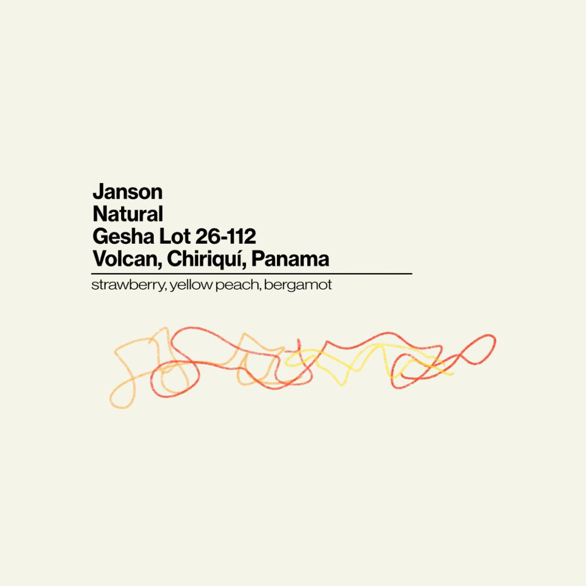 ★ Panama "Janson" Natural Gesha lot 26-112 - Norml