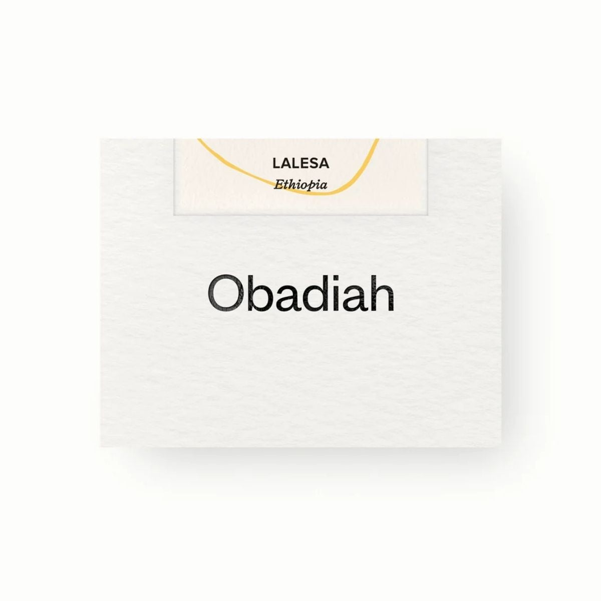 Ethiopia "La Lesa" Black Honey 74110+74112+Heirloom - Obadiah