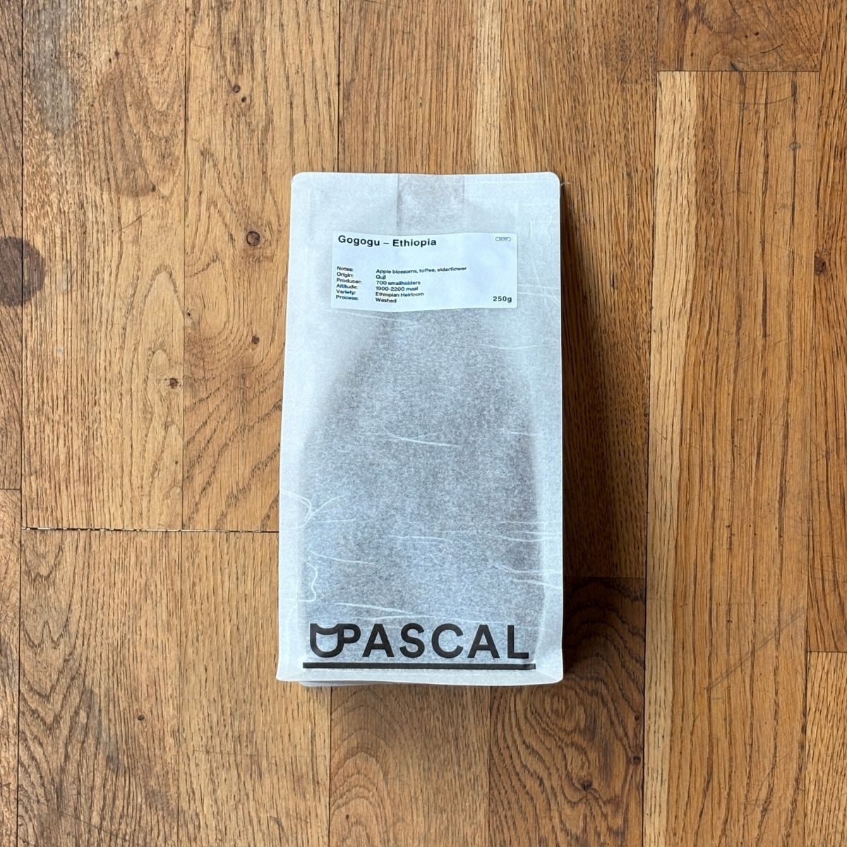Ethiopia "Gogogu" Washed Heirloom - Pascal