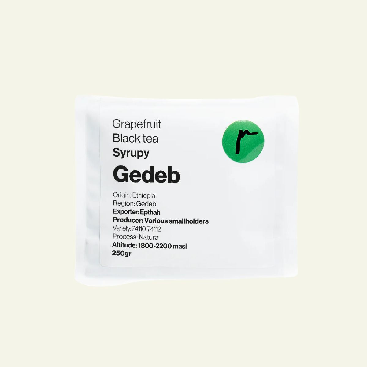 Ethiopia "Gedeb" Natural 74110 + 74112 - Replica Roasters