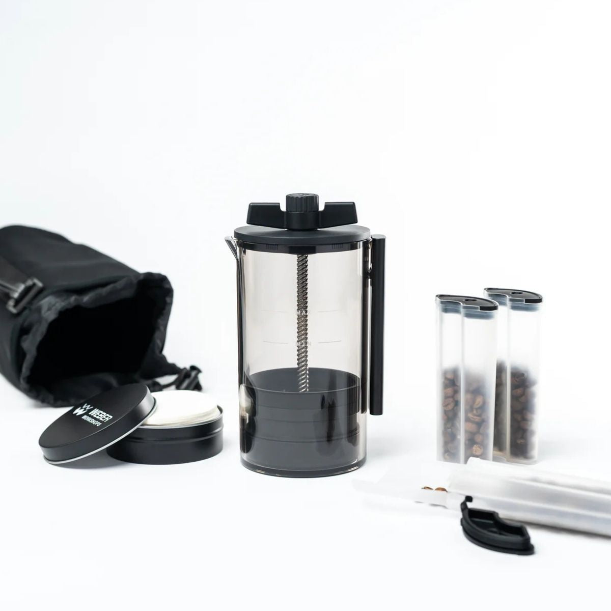 Portable coffee brewing set: Road Runner Set
