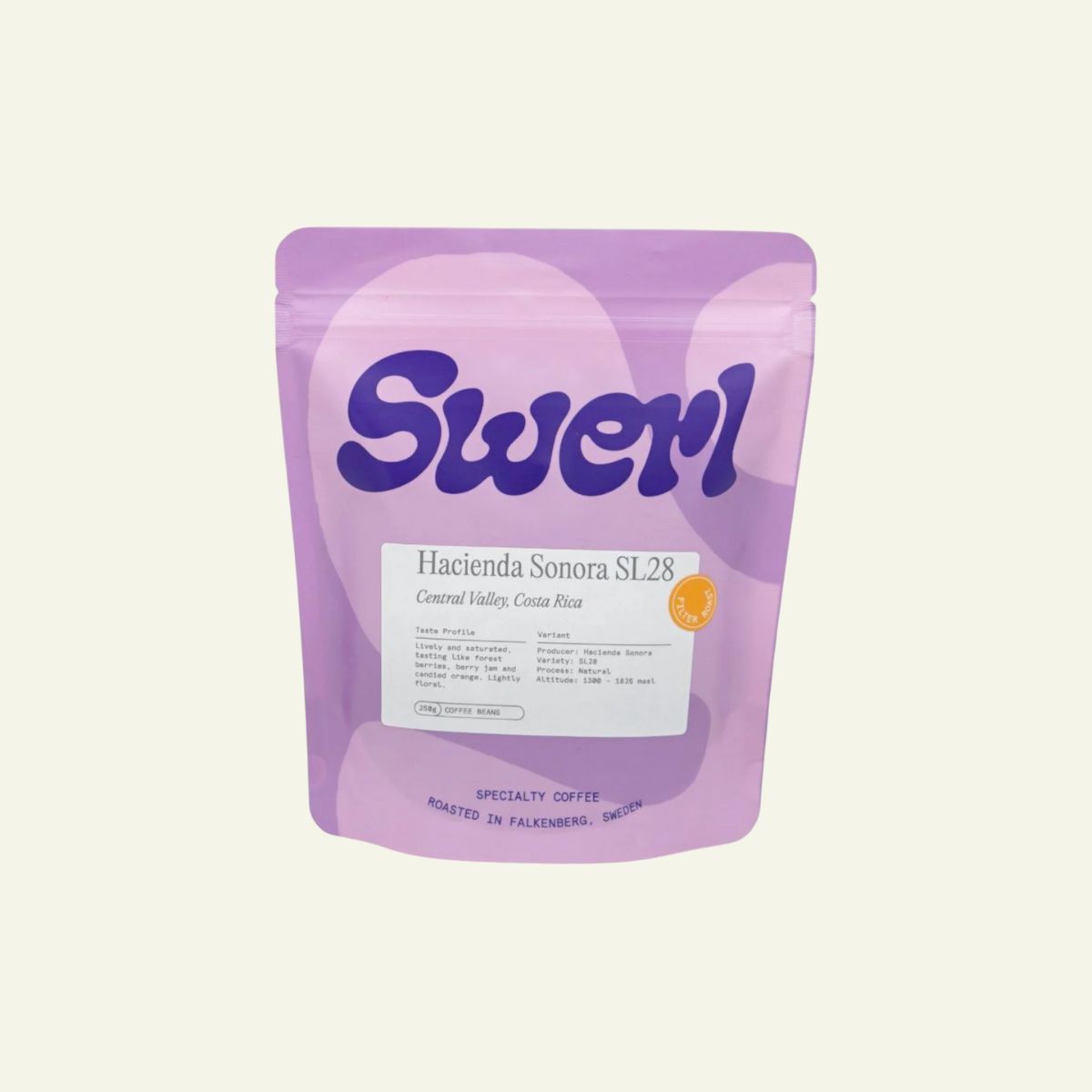 Costa Rica "Hacienda Sonora" Natural SL28 - Swerl