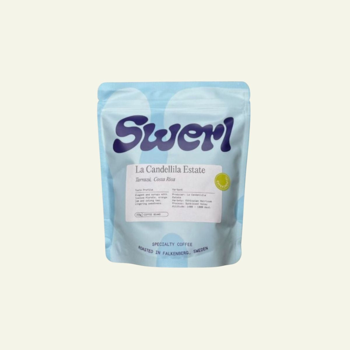 Costa Rica "Candellila Estate" Honey Ethiopian Heirloom - Swerl