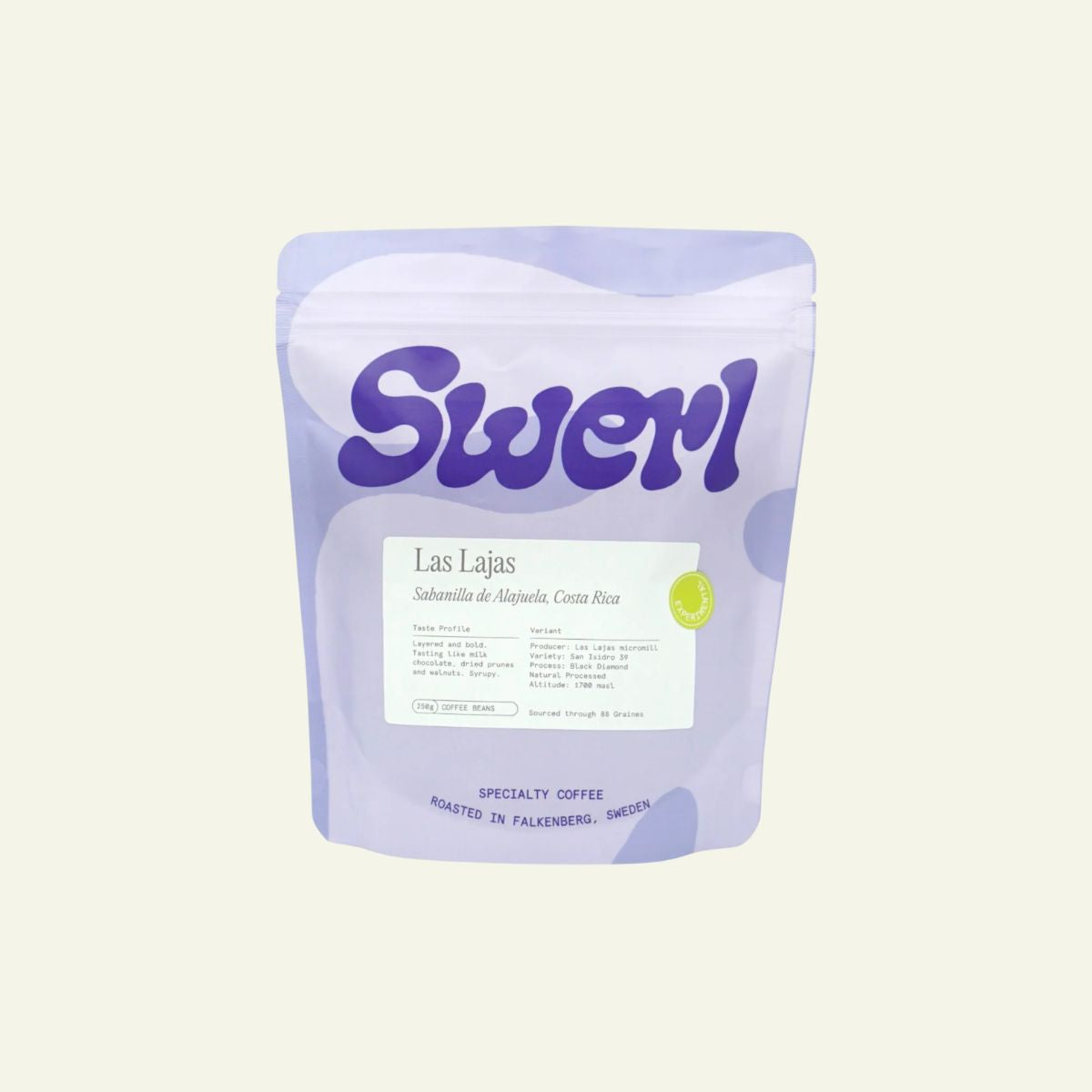 Costa Rica "Las Lajas" Black Diamond Natural San Isidro 39 - Swerl