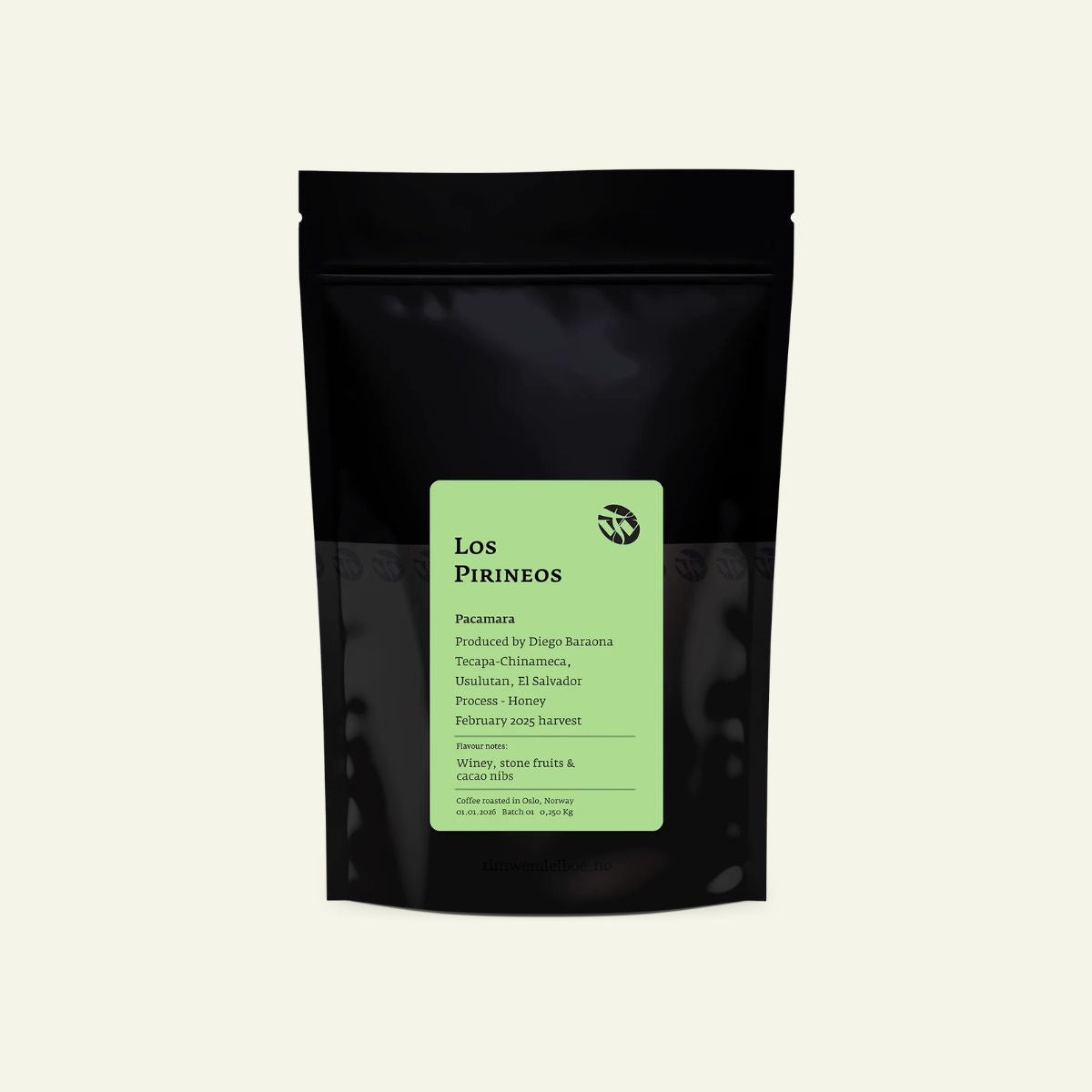 El Salvador "Los Pirineos" Honey Pacamara - Tim Wendelboe