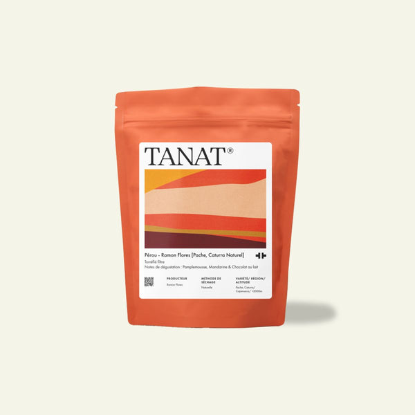 Tanat Coffee - Peru Ramon Flores Natural Caturra + Pache